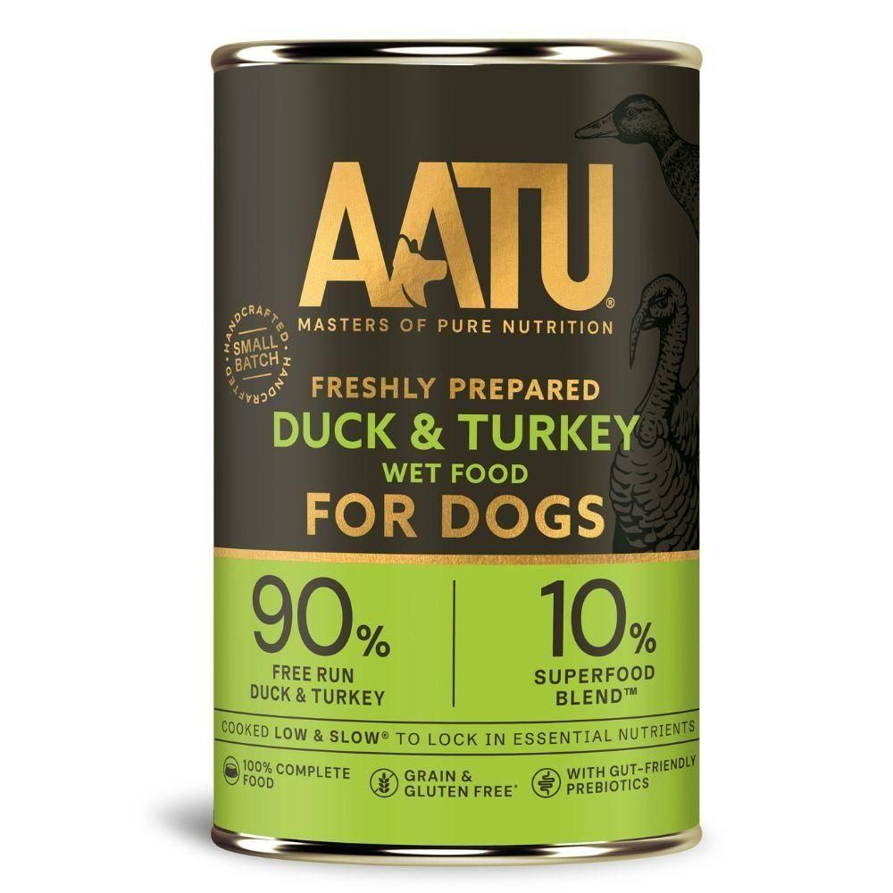 AATU(アートゥー)ウェット ダック&ターキーのパッケージ