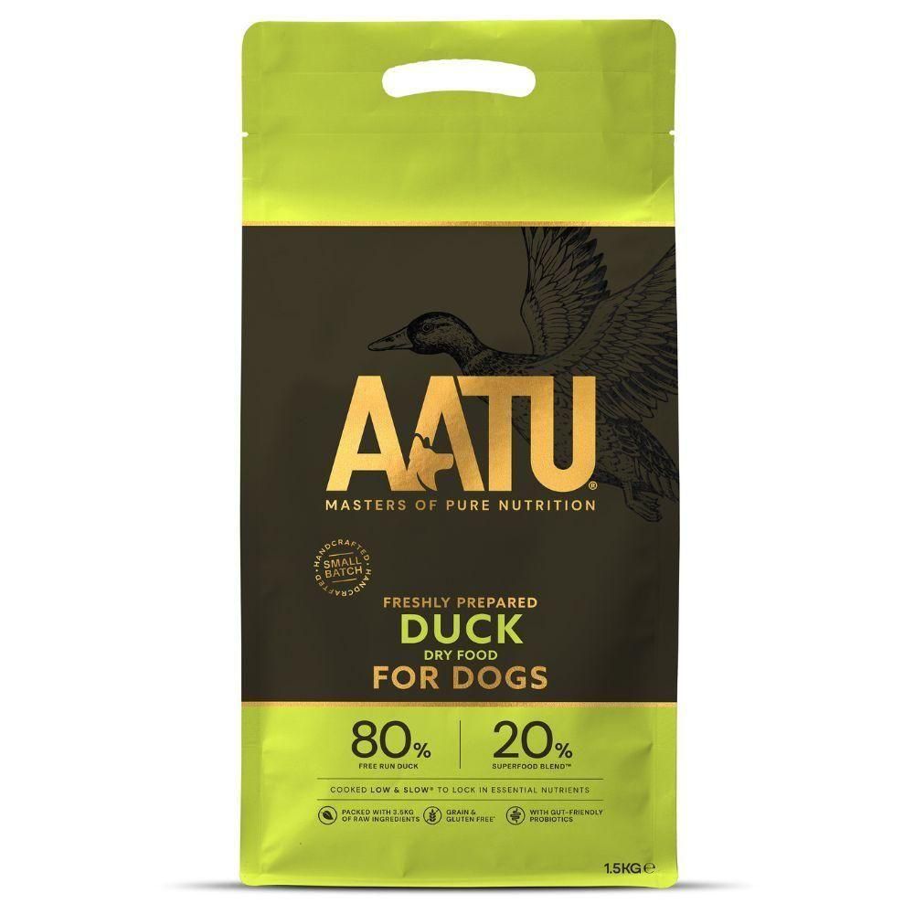 AATU(アートゥー)ドッグフード ダックのパッケージ
