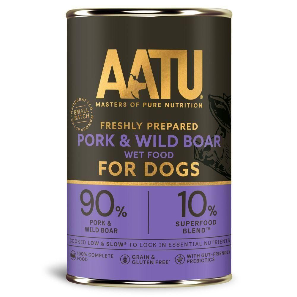 AATU(アートゥー)ウェット ポーク&ワイルドボアのパッケージ