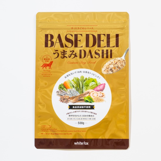 BASE DELI うまみDASHI（ベースデリ うまみだし）のパッケージ