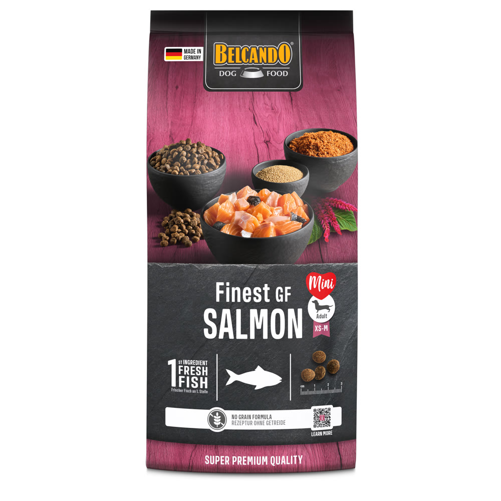 BELCANDO Finest GF Salmonのパッケージ