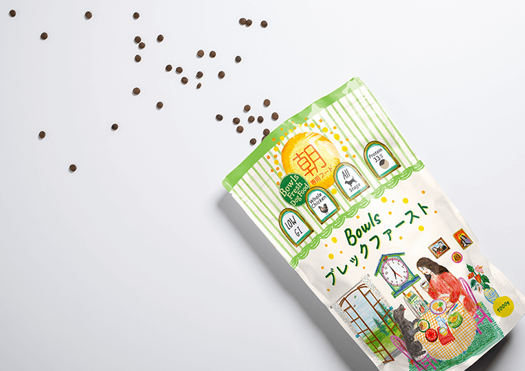 Bowls ブレックファーストのパッケージ