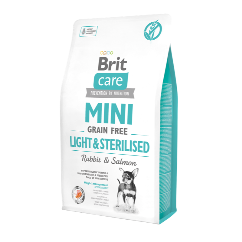Brit ケアミニ グレインフリー ラビット＆サーモンのパッケージ