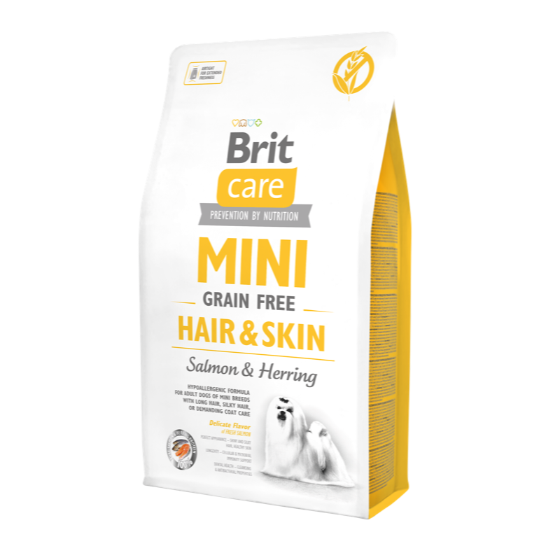 Brit ケアミニ グレインフリー サーモン＆ニシンのパッケージ