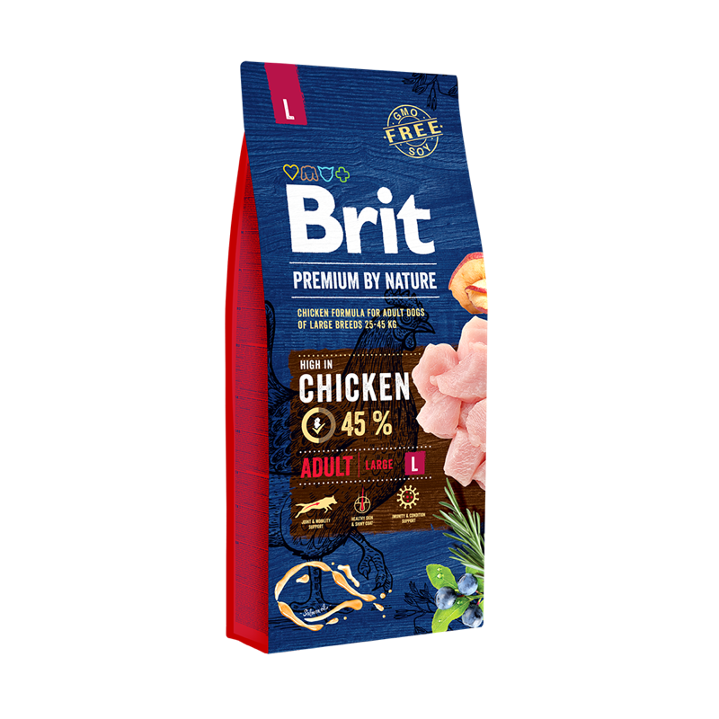 Brit プレミアム by ネイチャー アダルト Lのパッケージ