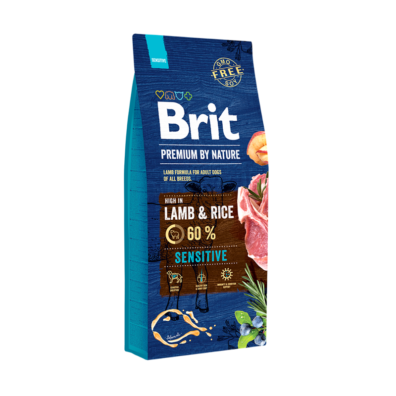 Brit プレミアム by ネイチャー センシティブ ラムのパッケージ