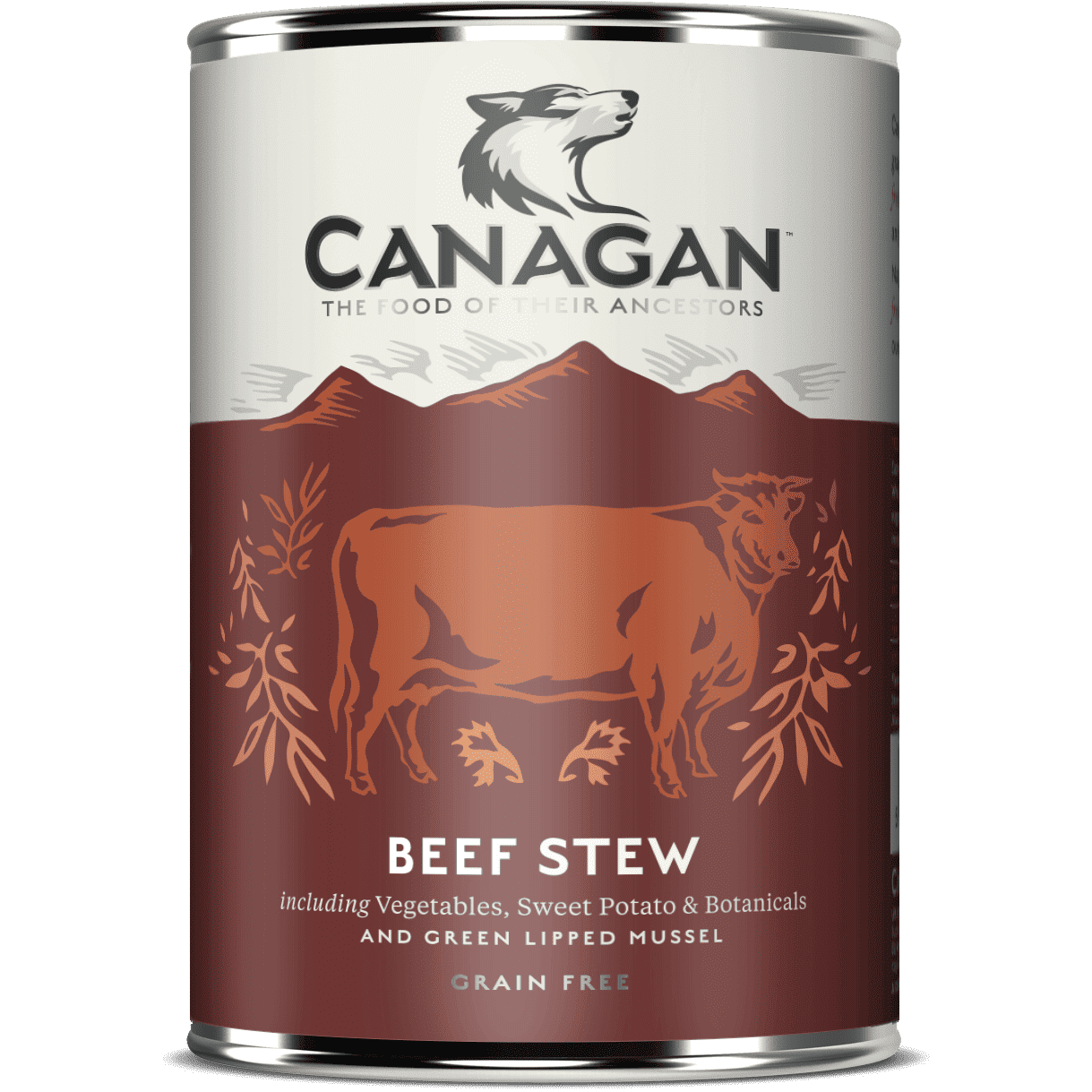 カナガンドッグフード ビーフシチュー 缶詰のパッケージ
