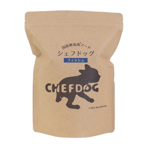 シェフドッグ フィッシュ 800gのパッケージ