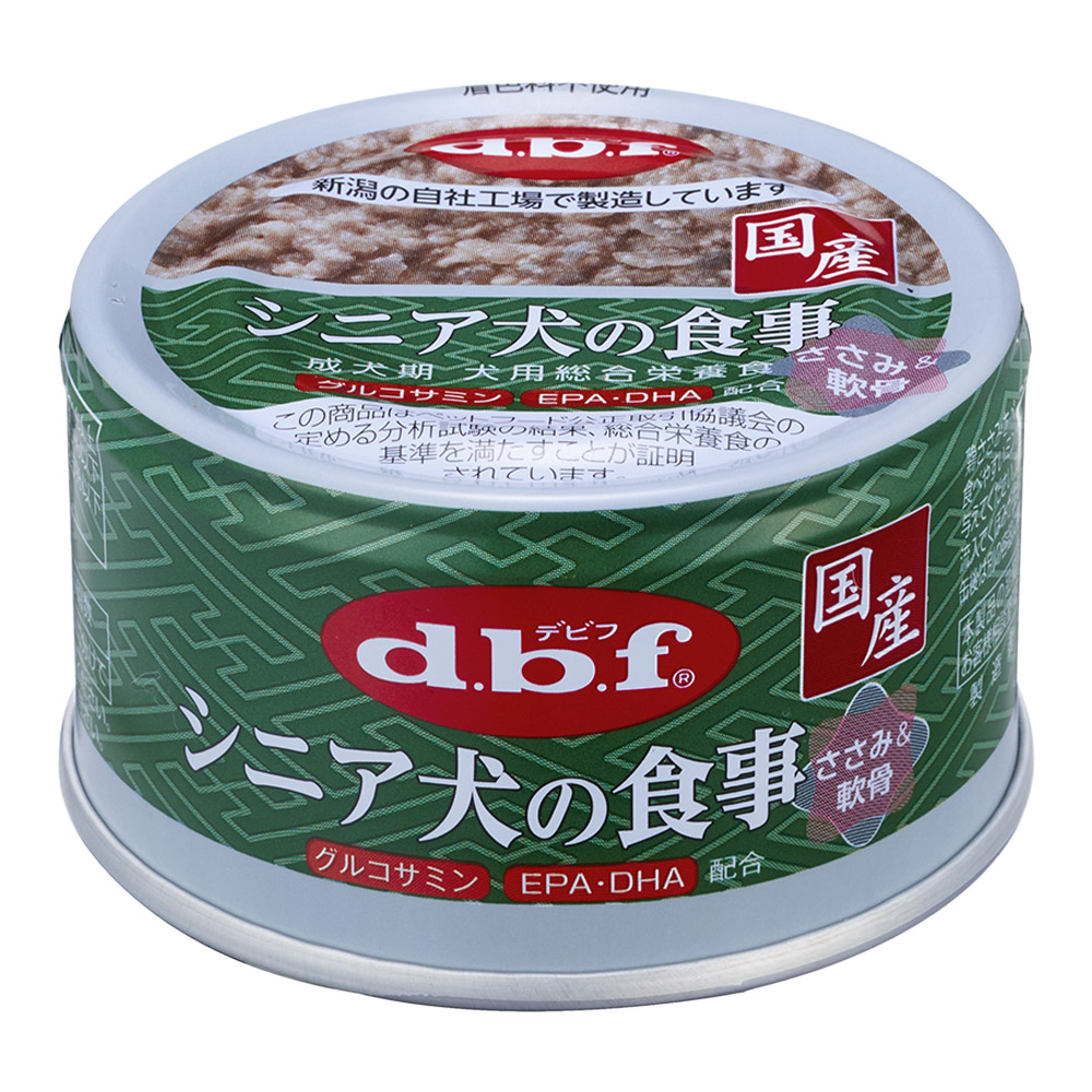 シニア犬の食事 ささみ＆軟骨のパッケージ