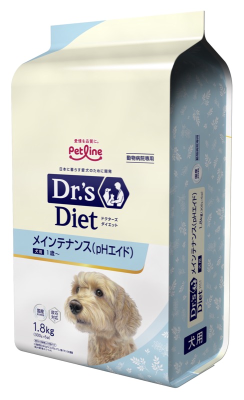 ドクターズダイエット 犬用 メインテナンス(ｐHエイド)のパッケージ
