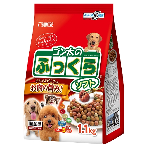 ゴン太のふっくらソフトのパッケージ