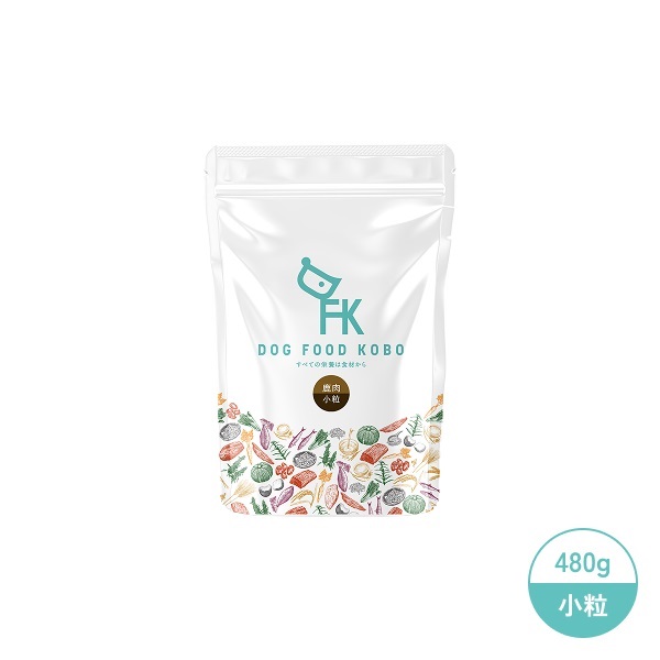 ドッグフード工房 鹿肉 小粒のパッケージ
