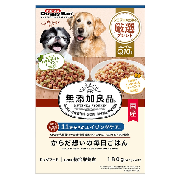 無添加良品 からだ想いの毎日ごはん 11歳からのエイジングケアのパッケージ