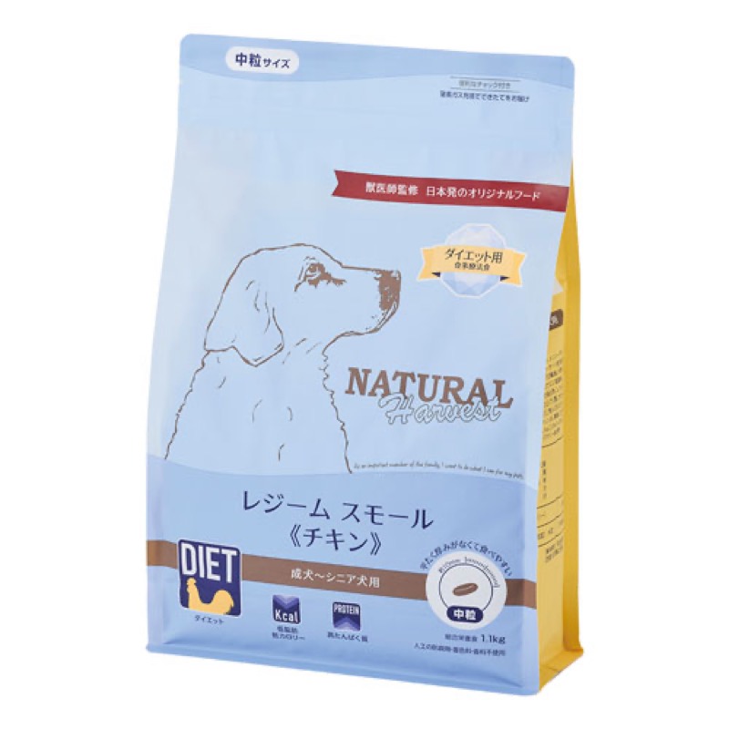 ナチュラルハーベスト レジーム スモール《チキン》【ダイエット用食事療法食】のパッケージ